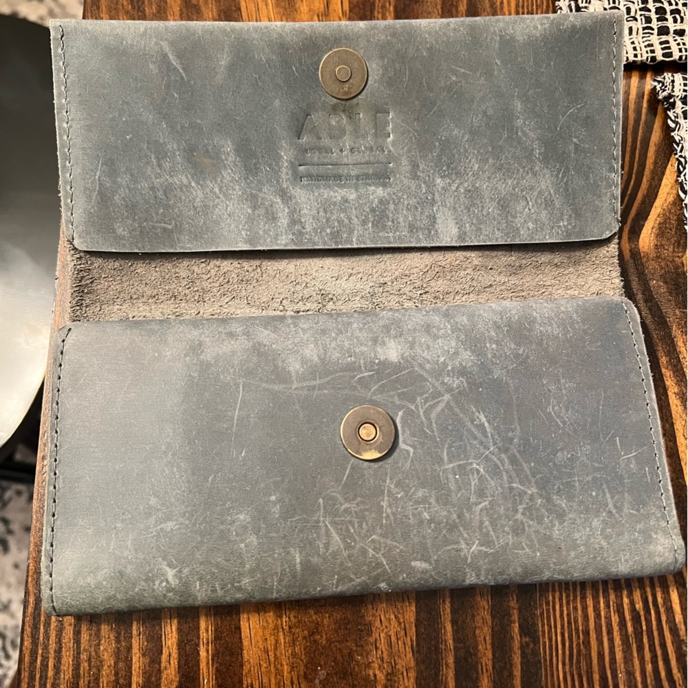 Able Debre Wallet in Denim Blue